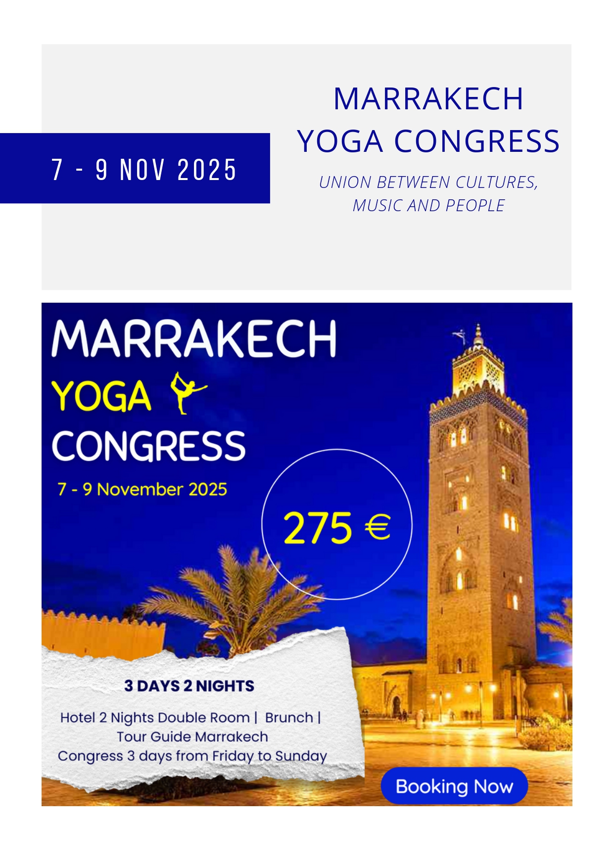 Marrakech yoga congress