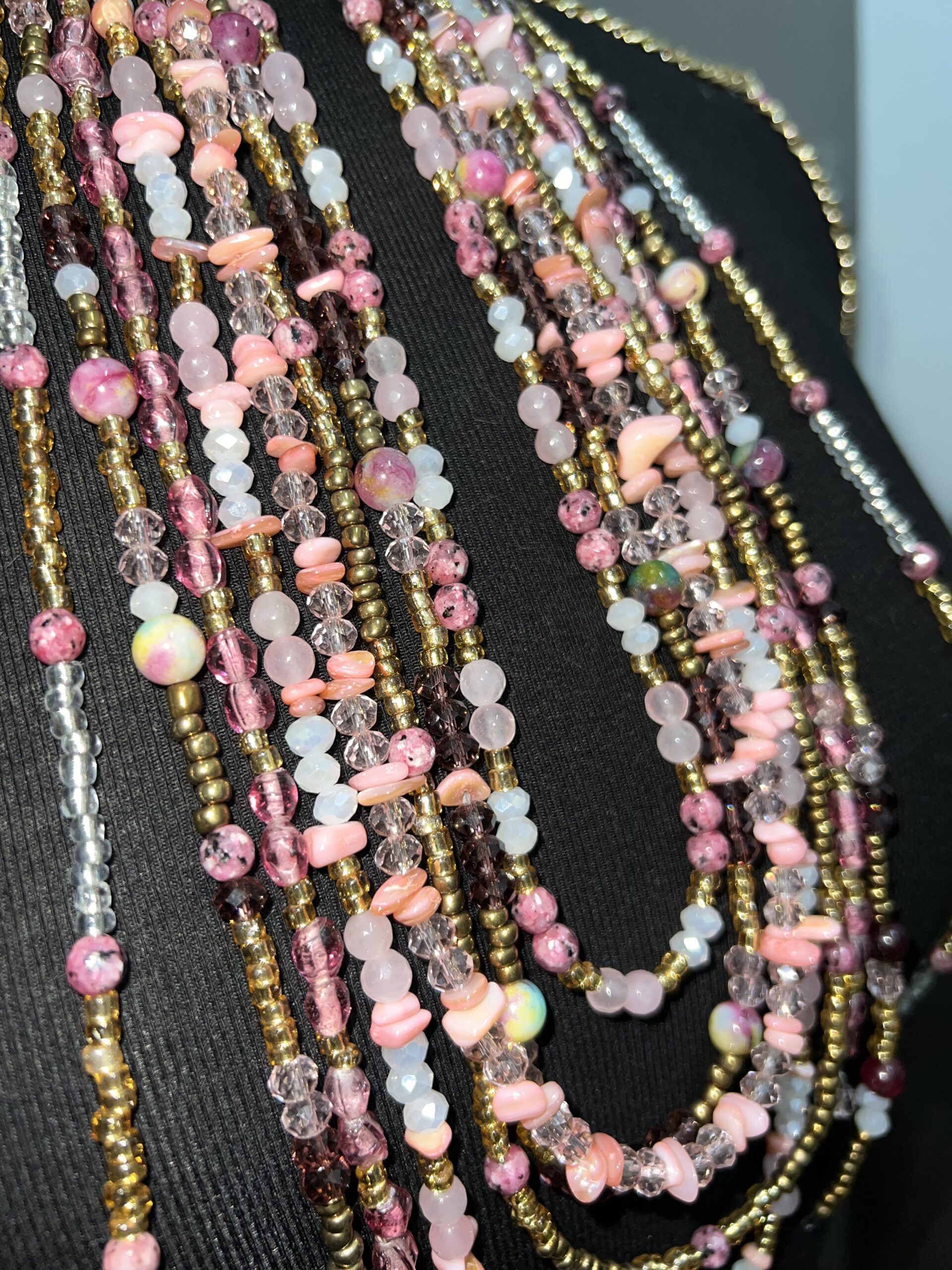 Bralette en pierres naturelles